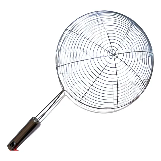 Colador De Cocina Metalico 22cm Ideal Pastas Y Frituras Plateado