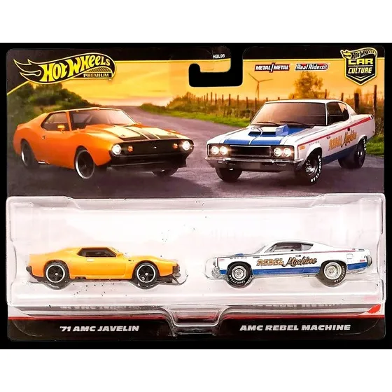 71 Amc Javelin Amc Rebel Machine Car Culture Hot Wheels