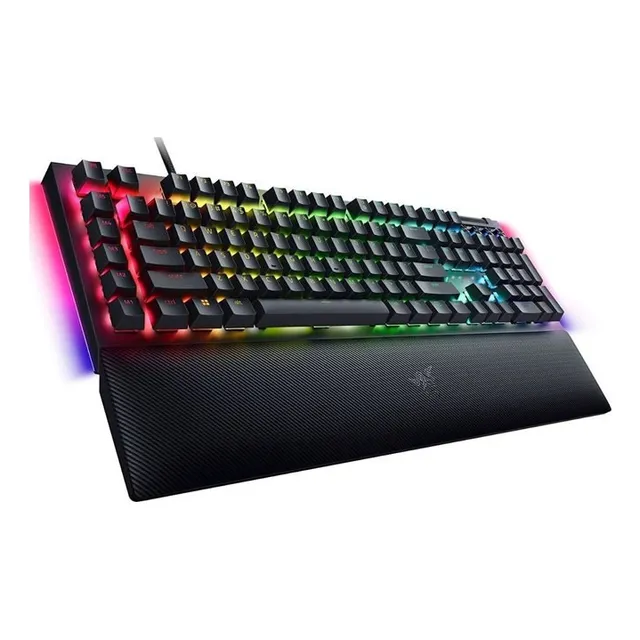 Teclado Razer Blackwidow V4 Sw Yellow, Ingles Teclado Negro Idioma Inglés US