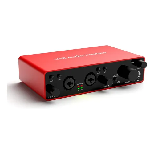 Interface de interface de áudio Behringer U-Phoria UMC404HD