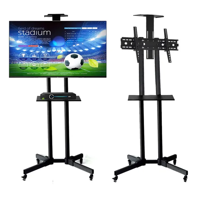 Soporte Pantalla De Tv Móvil Con Ruedas 32 A 65 Pulgada 50kg