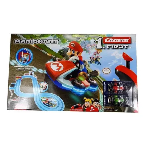 Pista Eletrica Carrera First Mario Kart 2,9 Metros