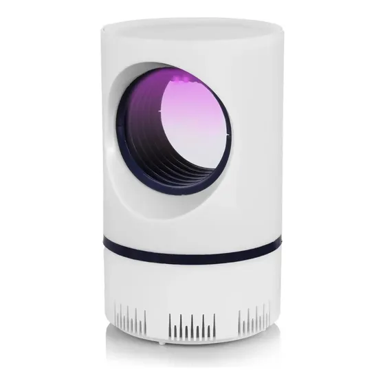 Lampara Succiona Atrapa Mata Mosquitos Insectos Uv Led Usb