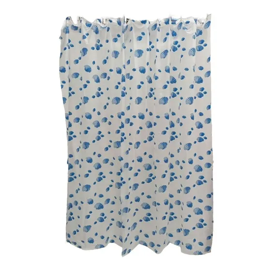 Cortina De Baño Plastica De 180x180 Cm 