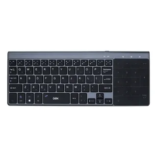 Teclado Bluetooth Oex Qwerty PortuguĂȘs Brasil Cor Preto Teclado Bluetooth Oex Qwerty PortuguĂȘs Brasil Cor Preto
