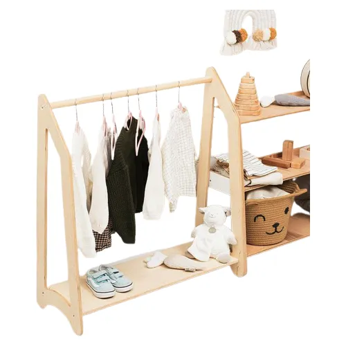 Ropero Para Niños Montessori Perchero Para Niños Montessori 