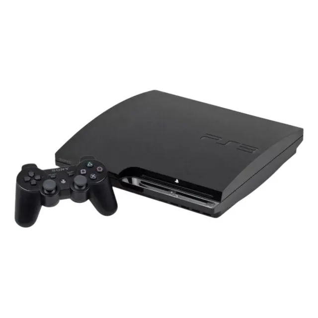 Consola Playstation 3 Slim 160gb + Joystick + Juego + Bolso Negro