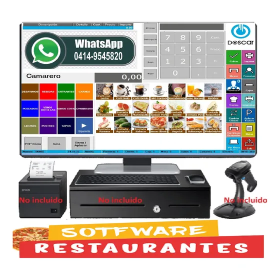 Sistema Administrativo Facturacion Doscar Restaurante 9.0.5.