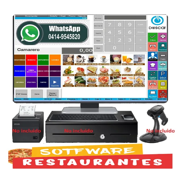 Sistema Administrativo Facturacion Doscar Restaurante 9.0.5