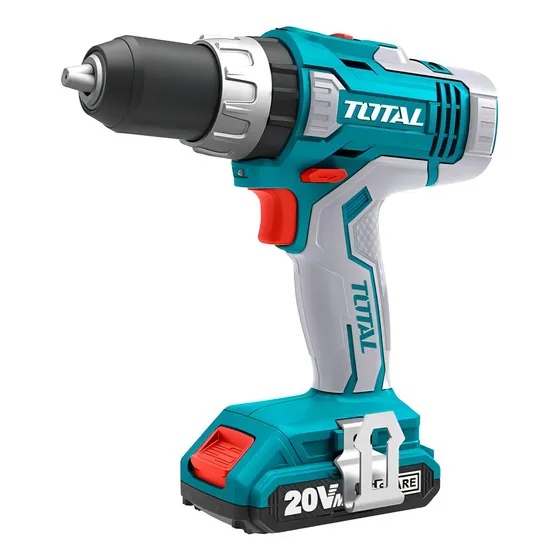 Taladro Inalamb Percuto 3/8 2bate + Carga Utidli2002 Total Color Turquesa Frecuencia 50hz/60hz 20v