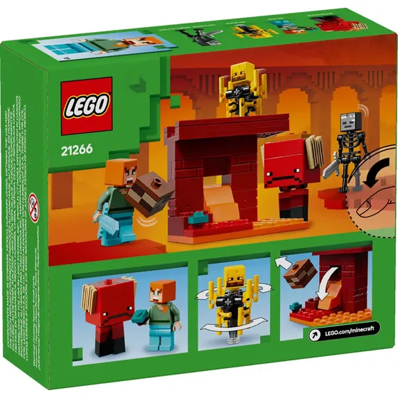 LEGO Minecraft A Batalha da Lava no Nether