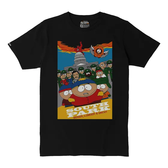 Camiseta 2xl-3xl Bigger, Longer & Uncut South Park Serie Zxb