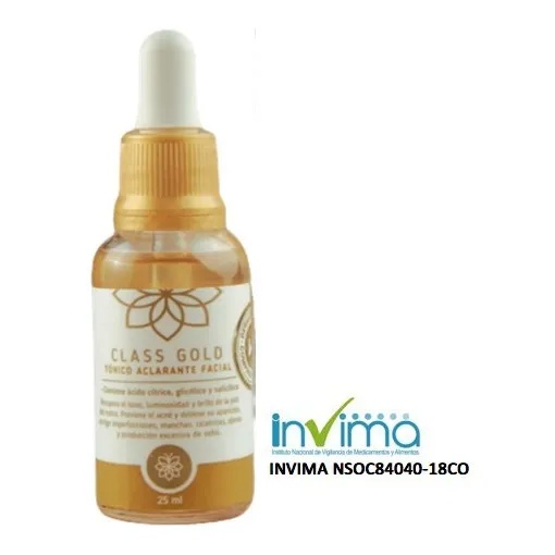Tonico Facial Aclarante Class G - mL a $2000