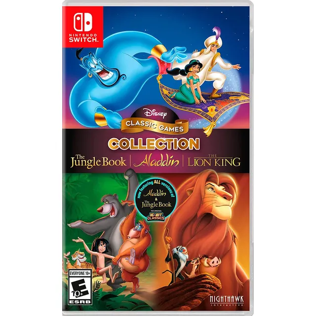 Disney Classic Games: Aladdin, Jungle Book and The Lion King - Nintendo Switch Fisico