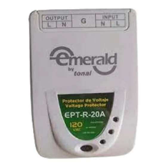 Protector Voltaje Emerald Aire Acondi 120vconexion Cable 20a