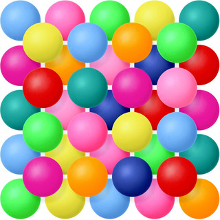Pelotas Para Ping Pong Lewtemi 300 Unidades Multicolor Pelotas Para Ping Pong Lewtemi 300 Unidades Multicolor