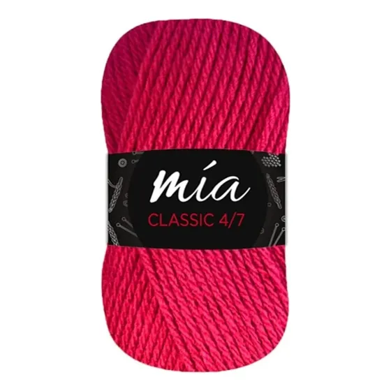 Lana Cashmilon Mia Classic Semigruesa  4/7 Ovillo De 100grs