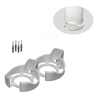 2 Suporte De Parede P/ Roteador Tp-link Deco Mesh X20 X60 2 Suporte De Parede P/ Roteador Tp-link Deco Mesh X20 X60