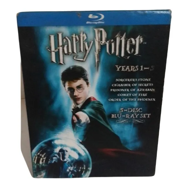 Colección Películas Harry Potter Del 1 Al 5 Bluray Original
