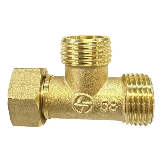 Conector En T Conector De Manguera De 3 Vías De 1/2 Pulgada