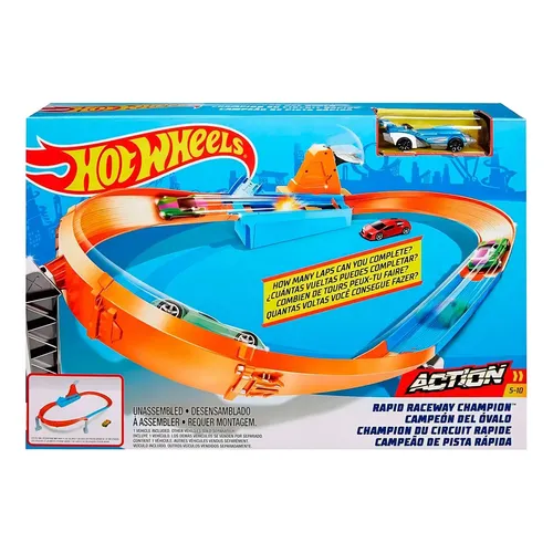 Pista Hotwheels Campeonato Cor Gjm75 | Frete grátis