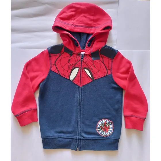 Sweter Capucha Talla 4 Spiderman Ropa Usada Niño