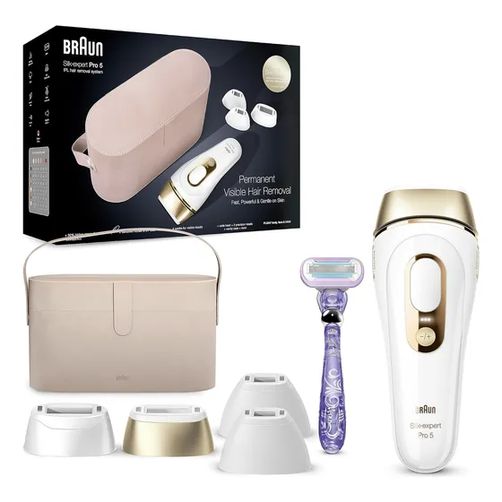 Máquina Depiladora Braun Laser Ipl Permanente Axilas Pierna