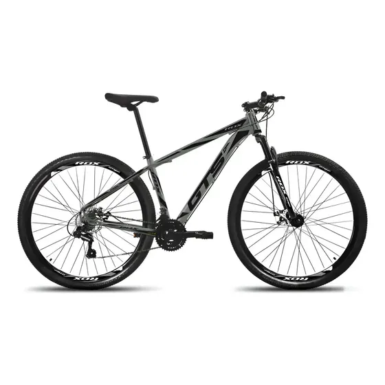Bicicleta Aro 29 Gts Alumínio Rdx 24v Freio A Disco Cor Cinza/preto Tamanho Do Quadro 21