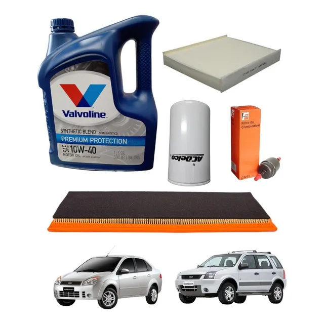 Kit Aceite Y Filtros Ford Ecosport / Fiesta Max 1.6 8v