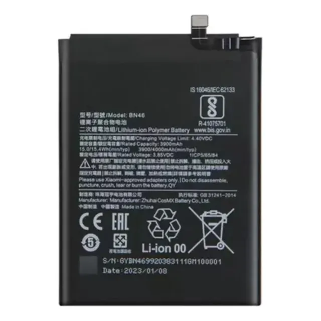 Bateria Pila Para Xiaomi Redmi Note 8 8t Bn46 Full Calidad