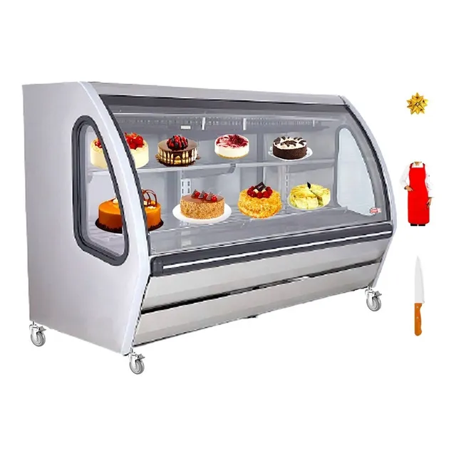 Refrigerador Vitrina Drd-5 153 Cm Torrey Acero Inox C Ruedas