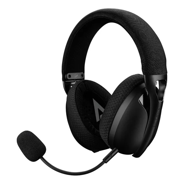 Audifonos Acteck Apolo HP677 Over Ear Bluetooth Usb Aux 3.5 Mm Color Negro