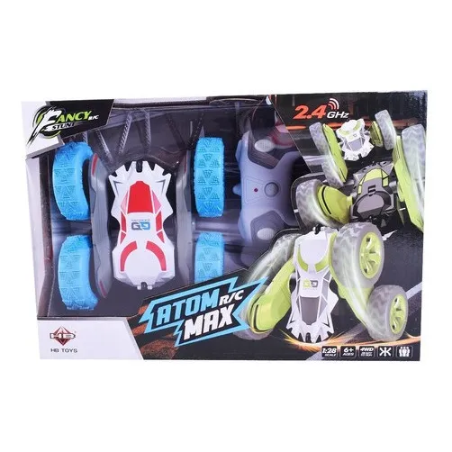 Auto A Radio Control Atom Máx Giro 360° Escala 1:28