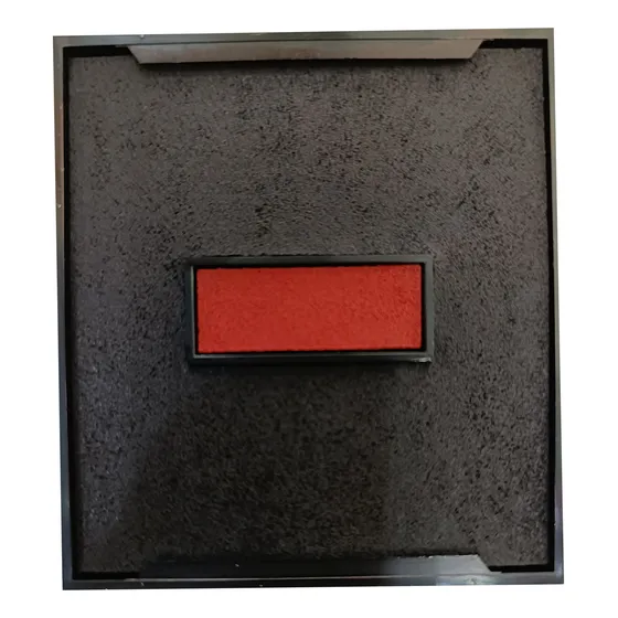 Cojines Shiny S827d Sello Almohadilla Repuesto C/fechador