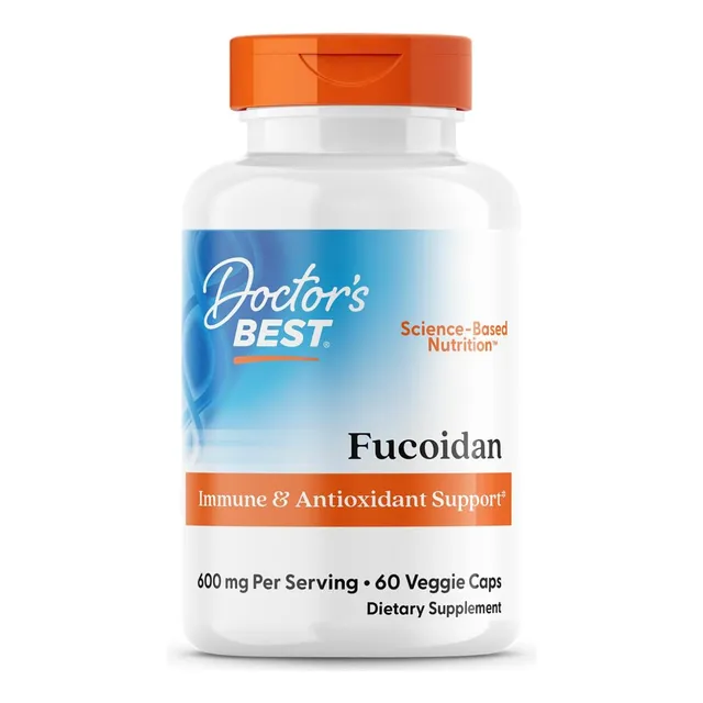 Mejor Del Médico Fucoidan 70%, No-gmo, Vegano, Sin Gluten, 6
