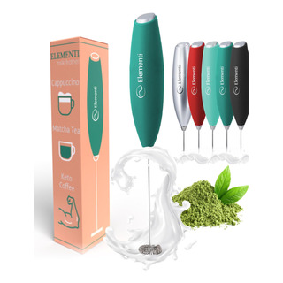 Elementa Matcha Watch Frother Matcha Mezclador Y Batidor Con Elementa Matcha Watch Frother Matcha Mezclador Y Batidor Con