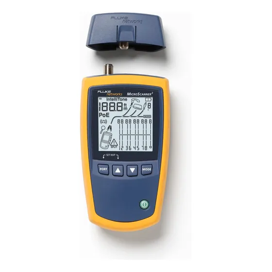 Fluke Networks Ms2-100 Microscanner2 Rj11 Rj45 Verificador