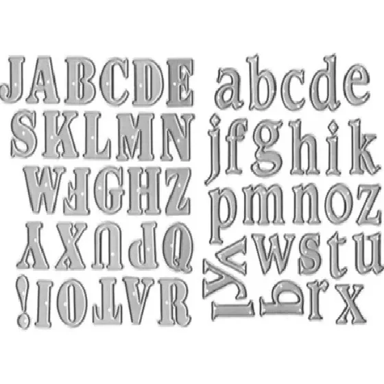 Suajes Troqueles Para Troqueladora Letras