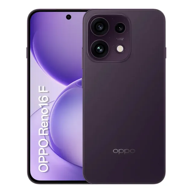 Smartphone Oppo Reno 16f 5g 256gb 3 Cameras 50mp 7000mah Nfc Violeta-oscure