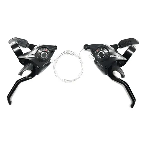 Mando De Cambio Izquierdo 2 Velocidades ST-EF505-2L En Negro – Repuesto Original Para Motos