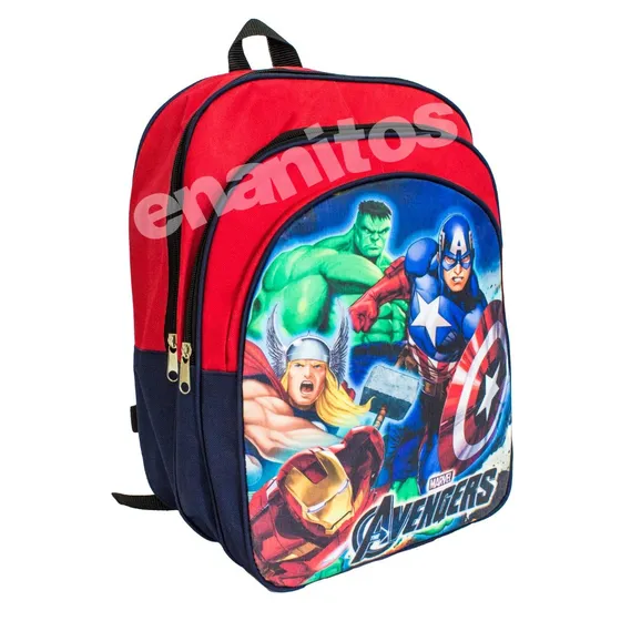 Morral O Bolso Escolar De Avengers