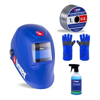 Kit Soldador Mascara De Solda Optiarc 90 AutomĂĄtica Boxer Azul Lisa Kit Soldador Mascara De Solda Optiarc 90 AutomĂĄtica Boxer Azul Lisa