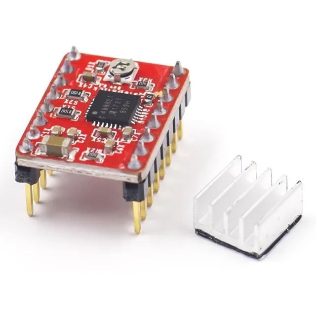 Driver Pap Pololu A4988 Ramps Con Disipador Nema 17 Cnc Igv