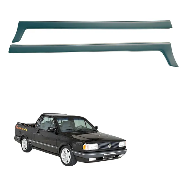 Lateral Saveiro Summer Quadrada Spoiler 96/97 Cinza