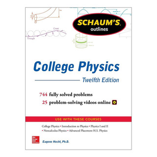 Libro: Schaums Outline Of College Physics, Twelfth Edition Libro: Schaums Outline Of College Physics, Twelfth Edition