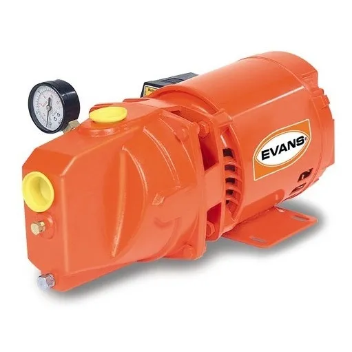 Motobomba Jet De Hierro Con Motor Eléctrico 0.75 Hp