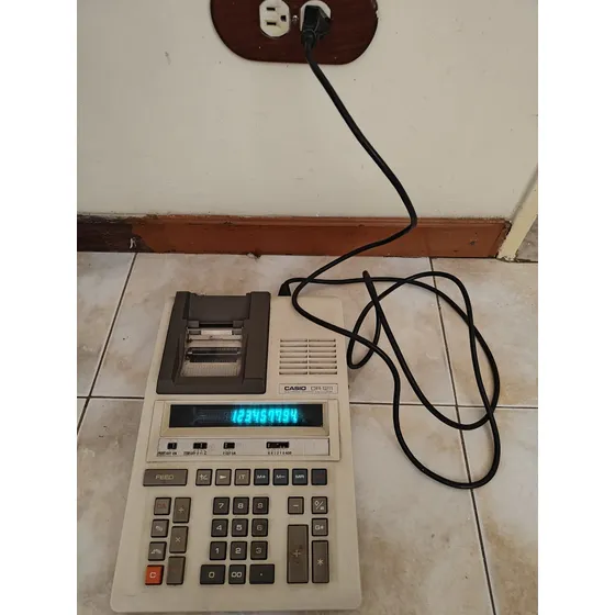 Calculadora Sumadora Casio 