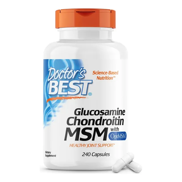 Glucosamina Condroitina Msm Doctor's Best 240 Cápsulas
