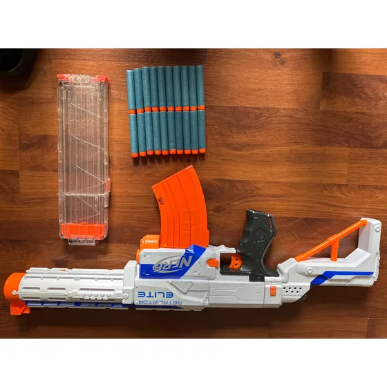 Pistola Nerf Para Niños Élite Retaliator 20 Balas Incluidas