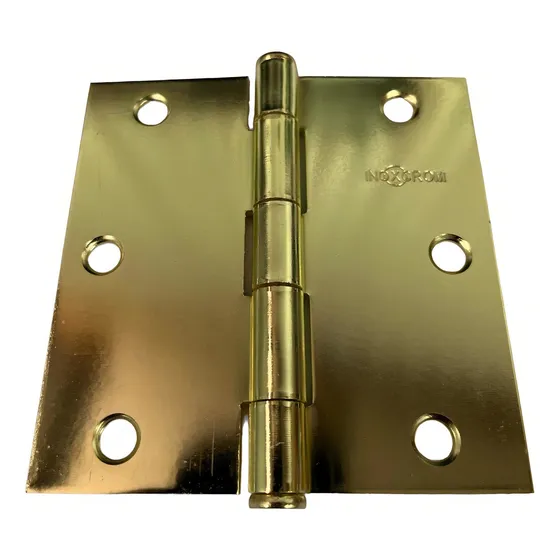 Pack 6 Bisagras 3x3 Bronceada Inoxidable Mojostore1